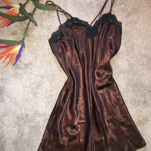 Sexy Escapades Lace Trimmed Nightgown